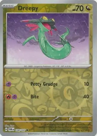 Twilight Masquerade Dreepy #128/167 reverse holo